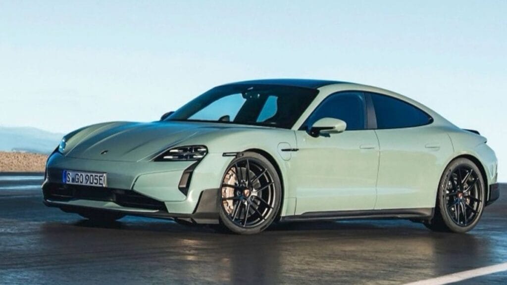Porsche Taycan Facelift 2025 Powerful battery and long range