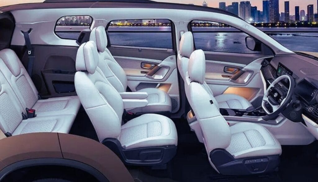 New Tata Safari 2025 Luxury interior