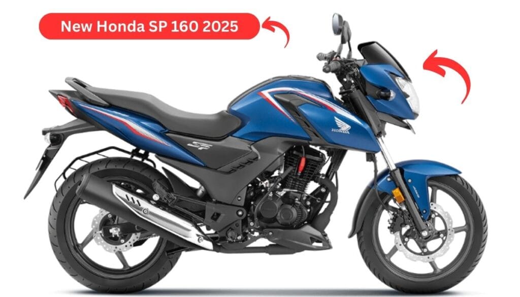 New Honda SP 160 2025 Smart Features