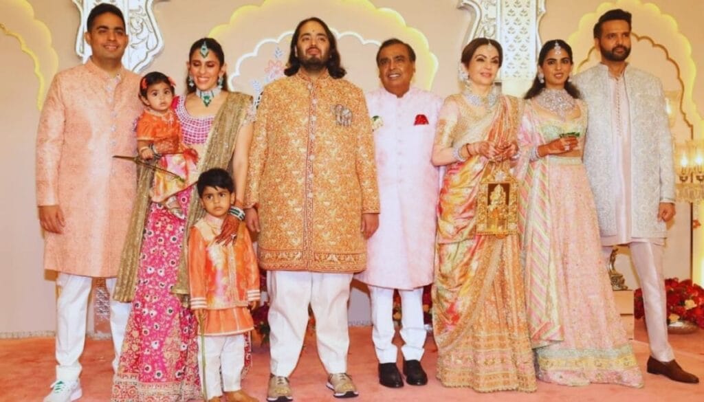 Nita Ambani Family